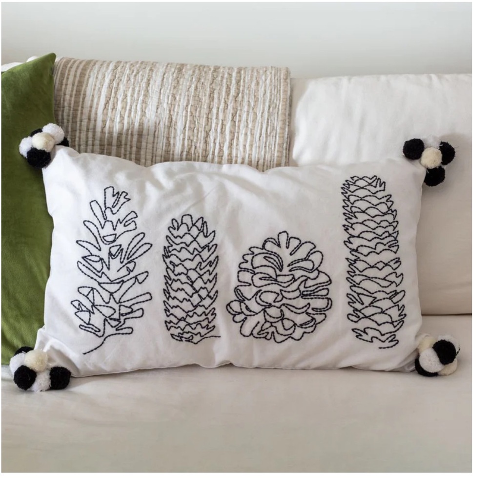 Pinecone pillows BNWOT